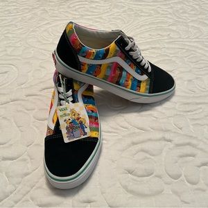 VANS Sesame Street x Old Skool Rainbow Stripes Men’s Size 9 - Women’s Size 10.5